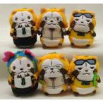 中古キーホルダー・マスコット(キャラクター) 全6種セット 「劇場版 TIGER＆BUNNY -The Rising-×あらいぐまラ