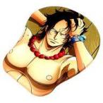 ショッピングポートガス 中古マウスパッド ポートガス・D・エース 漢マウスパッド 「ワンピース」 麦わらストア限定