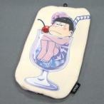 中古バッグ(キャラクター) 一松(クリームソーダ松ver.) ダイカットポーチ 「おそ松さん 夏の松の市」