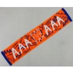 中古タオル・手ぬぐい(男性) AAA マフラータオル(オレンジ) 「AAA FAN MEETING