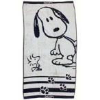 中古タオル・手ぬぐい(キャラクター) スヌーピー＆ウッドストック ふんわりバスタオル 「PEANUTS (SNOOPY
