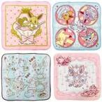 中古タオル・手ぬぐい(キャラクター) 全4種セット ハンドタオル 「2018 Pokemon Collectionくじ〜ピカチュウ＆