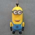 中古キーホルダー・マスコット(キャラクター) ミニオン(オーバーオール/二つ目) プラプラプチフィギュアMIXVer. 「怪盗グルーのミ