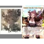 中古その他雑貨(キャラクター) カルバ ポラロイド風サイン入りイラストカード＆メッセージ入りポストカード 「GRANBLU