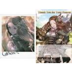 中古その他雑貨(キャラクター) カレン ポラロイド風サイン入りイラストカード＆メッセージ入りポストカード 「GRANBLU