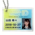 中古キーホルダー・マスコット(女性) 山田寿々 IDカー