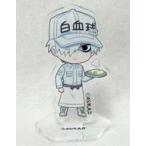 中古アクリルスタンド・アクリルパネル 白血球 「はたらく細胞×CHARAUM CAFE アクリルスタンド」