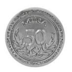 中古小物(キャラクター) クロウの<<50ミラ>>コイン 「英雄伝説 閃の軌跡」 電撃PlayStatio