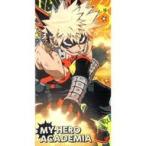 中古タオル・手ぬぐい(キャラクター) 爆豪勝己 ビジュアルバスタオル 「僕のヒーローアカデミア」 文教堂・アニメガ限定