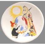 中古小物(キャラクター) D.ペンキ塗り 豆皿 「ムーミン展 THE ART AND THE STORY ミニチュア
