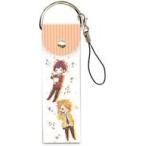中古ストラップ(キャラクター) 02.東堂章＆西野総介 グラフアートデザイン ビッグレザーストラップ 「神様しばい」