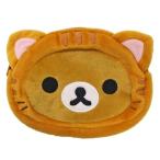 中古バッグ(キャラクター) リラックマ のんびりネコ マチ付きポーチ 「リラックマ」