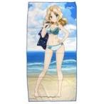 中古タオル・手ぬぐい(キャラクター) ケイ マイクロファイバービーチタオル 「ガールズ＆パンツァー 最終