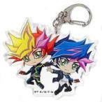 中古雑貨 Playmaker＆藤木遊作 「遊☆戯☆王シリーズ ふぉーちゅん☆アクリルキーホルダー」 ジャンプフェスタ2020グッズ