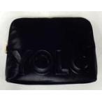 中古雑貨 與真司郎 YOLO Clutch Bag -BLACK-(クラッチバッグ ブラック) 「Shin×Chereine」
