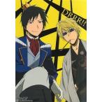 中古ポスター（アニメ） B4クリアポスター B.日々也＆津軽イラストVer. 「アニくじ デュラララ!! Ver.1.5」 E賞
