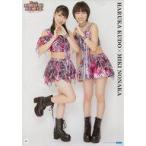  б/у постер ( женщина ) коллекция булавка nap постер Part-4 No.92 Kudo .&. Nakami .( Morning Musume.*17)