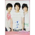 中古ポスター B2直筆サイン入りポスター 青柳塁斗＆林剛史＆橋本淳 「舞台 Amuse Yout