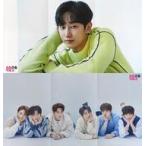  б/у постер двусторонний постер ( три .)jinyon(B1A4)/JUST B....2022 год 1 месяц номер файл дополнение 