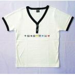 中古Tシャツ(男性アイドル) 嵐 Tシャツ ホワイト×ブラック 「嵐 SUMMER TOUR 2