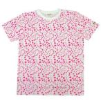 中古Tシャツ(男性アイドル) Sexy Zone(timelesz) Tシャツ ホワイト×ピンク フリーサ