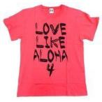 中古Tシャツ(女性アイドル) aiko ツアーTシャツ ピンク ドチビ 「Love Like Aloha vol.4」