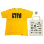 中古Tシャツ(キャラクター) イカロゴTシャツ(トートバッグ+缶バッジ付き) マスタード XLサイズ 「Splatoon(スプラトゥーン)