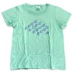 中古Tシャツ(キャラクター) カービィ＆ワドルドゥ＆ワドルディ(旗あげゲーム) Tシャツ ミントグリーン WFサイズ