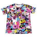 中古Tシャツ(女性アイドル) 倖田來未 UNIVERSE Tシャツ ピンク×ブルー メンズ