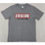 中古Tシャツ(男性アイドル) GENERATIONS Tシャツ グレー Mサイズ 「GENERATIONS LIVE