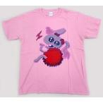 中古Tシャツ(女性アイドル) 古川未鈴(でんぱ組.inc) 谷口菜津子デザインモンスターイラストTシャツ ピンク Sサイズ ヴ