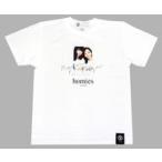 中古Tシャツ(女性アイドル) 小嶋陽菜(AKB48)＆前田敦子 絆Tシャツ にゃんあつver. ホワイト Mサイズ 「こじまつ