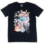 中古Tシャツ(男性アイドル) 氣志團万博 イラストTシャツ(金子ナンペイ画) ブラック Mサイズ 「氣志團万博