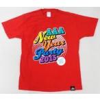 中古Tシャツ(男性アイドル) AAA Tシャツ レッド Mサイズ 「AAA New Year Party 2015」