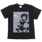 中古Tシャツ(キャラクター) 菊地真 公式シルエットTシャツ グレー×ブラ