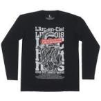 中古Tシャツ(男性アイドル) L’Arc〜en〜Ciel ロングスリーブTシャツ ブラック Sサイズ 「LIVE 2018 L’A