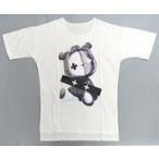 中古Tシャツ(男性アイドル) レトルト ビッグTシャツ ホワイト(白黒クマ) レディースサイズ 「『LEVEL.4 i