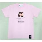 中古Tシャツ(女性アイドル) 小嶋陽菜(AKB48)＆大島優子 絆Tシャツ こじゆうver. ピンク Mサイズ 「こじま