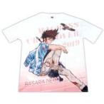 中古Tシャツ(キャラクター) 熱気バサラ フルグラフィックBIG Tシャツ ホワイト フリーサイズ 「マクロス