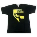 中古Tシャツ(キャラクター) シルエット Tシャツ ブラック Mサイズ 「名探偵ピカチュウ」 劇場グッズ