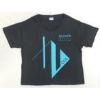 中古Tシャツ(キャラクター) ZOOL カットソー ブラック レディースサイズ 「アイドリッシュセブン 2