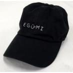 中古帽子(男性アイドル) 江口拓也 EGUMI LOGO CAP(キャップ) ブラック EGUMI ONLINE SHOP限定