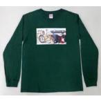 中古Tシャツ(男性アイドル) DISH// ロングスリーブツアーTシャツ グリーン Mサイズ 「