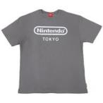 中古Tシャツ(キャラクター) ロゴTシャツ グレー Lサイズ 「Nintendo TOKYO」