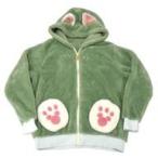 ショッピングダッフィー 中古衣類 ジェラトーニ パーカー グリーン レディースLサイズ 「Duffy and Friends-ダッフィー＆フ
