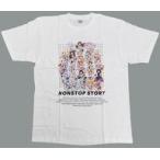 中古衣類 全員集合Tシャツ ホワイト メンズMサイズ 「ノンストップ・ストーリー hololive 1st fes.」