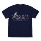 中古衣類 WANI Tシャツ ネイビー Lサイズ 「100日後に死ぬワニ」