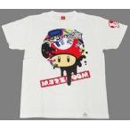 中古衣類 スーパーキノコ フェスTシャツ ホワイト Sサイズ 「Splatoon2(スプラトゥーン2)×スーパーマリ