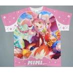 中古衣類 ミミ フルグラフィックTシャツ ピンク メンズLサイズ 「プリン