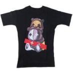 中古衣類 レトルト レトクマツインズビックTシャツ ブラック レディース